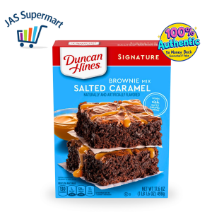Duncan Hines Brownie Mix Salted Caramel 498g – Easy-to-Bake Fudge Chewy Brownies Mix