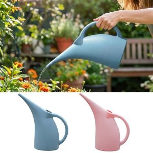 GTRBFDS 1L/2L/3L Watering Can Plastic Pink Blue Gardening Watering Bottle Durable Large Capacity Garden Tool Garden Supplies