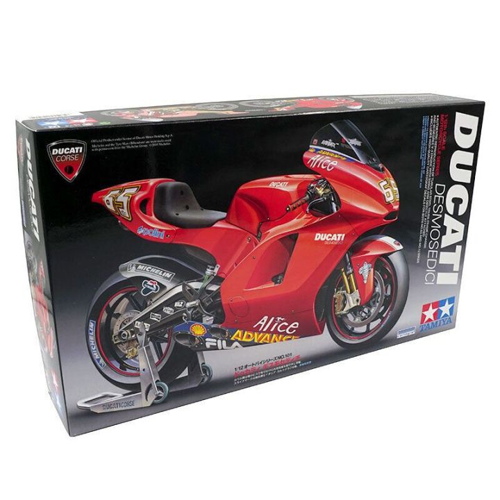 Maquette Tamiya Ducati Desmosedici - Échelle 1:12 - Longueur 173mm - Kit à Monter