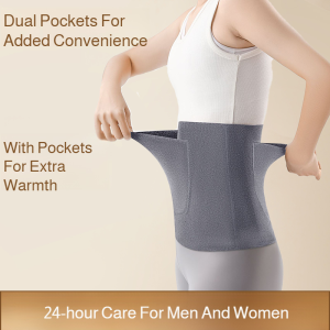 เข็มขัดฤดูใบไม้ร่วงและฤดูหนาว พาวเวอร์แบงค์หนาขึ้นเพื่อป้องกันความหนาวเย็นและอุ่นท้อง