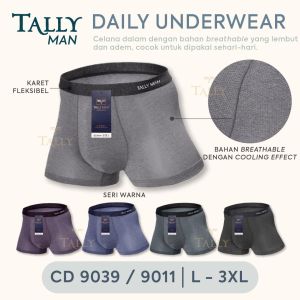 TALLY MAN CD 9011 / 9039 BREATHABLE - CELANA DALAM BOXER PRIA BERPORI-PORI