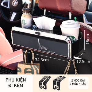 Hộp Đựng Đồ Treo Ghế Ô Tô Đa Năng Có Bàn Ăn Gấp Gọn