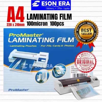 [A4] 100% Original Yidu Promaster A4 Laminating Film / Laminate Film (100 Micron) 100s