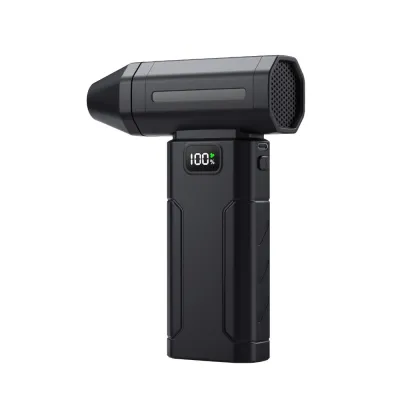 CHDHALTD Tốc độ có thể điều chỉnh Máy thổi tuyết mini Cài đặt 5 cấp độ Động cơ không chổi than Máy thổi bụi khí nén Tàu phản lực siêu tốc Tốc độ vòng quay cao Máy thổi khí cầm tay Vệ sinh xe hơi