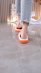 WomenS Outdoor Slippers 2025 Cute Summer New Fashionable Height-Increasing Stylish Thick-Soled Anti-Slip Anti-Odor Spring/Summer New Model