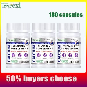 [MY Local+Free Gift]Trorexl Original 60 capsules/bottle Halal Vitamin D3 Vegetarian Soft Capsule Calcium Supplement Promote Bone Growth Increase Height
