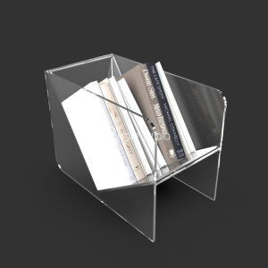 TEMPAT RAK LEMARI MAJALAH NOVEL KOMIK BUKU FILE DOKUMEN BERKAS KOTAK PENYIMPANAN TERBUKA AKRILIK ACRYLIC BENING BOOK BOOKENDS BOOKSHELF DESK DESKTOP RACK ORGANIZER STORAGE DISPLAY STAND HOLDER MINIMALIS MODERN PORTABLE AESTHETIC KEKINIAN POLOS PLAIN CLEAR