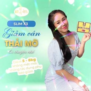 Giảm Cân Slim X3 Đong Y Mộc Linh hàng Chính Hãng ( Tặng 15v Detox )