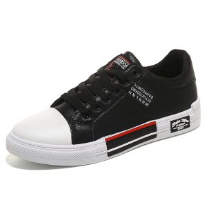 Sepatu Sneakers Pria Putih Hitam Dane And Dine 988
