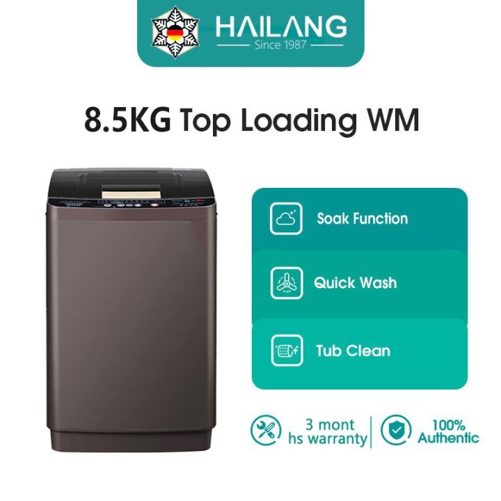 HAILANG Top load automatic washing machine (8.5 kg), with drying