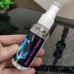 Water Print Tattoo scan in hình từ giấy photo