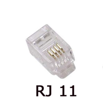 Konektor Telepon RJ 11 / RJ11 Connector