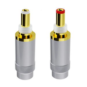 Brass DC5521 5525 Power Plug Featuring 8.5MM Wire Diameter 5.5x2.1mm/5.5x2.5mm Easy Installation