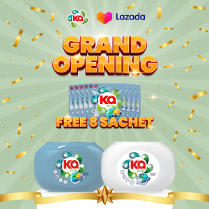 BUY 2 FREE 8 SACHETS Ka Pod 4in1 Detergen Kapsul - Advanced Cleaning Power Formula & Anti Tungau Debu - Multipack Isi 16 Pcs
