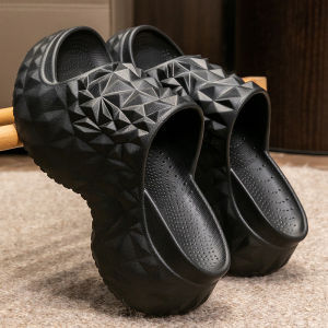 [Free Shipping] WomenS Summer Indoor Thick-Soled High-Heeled Casual Sandals For Bathing Couples Outdoor Beach Shoes