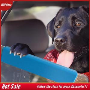 【COD】🔥🔥🔥 Foam Dog Car Window Cushion Soft Chin Rest For Comfortable Car Rides 25cm 9.84in LongBlue