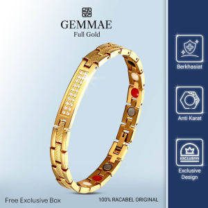 Gelang Kesehatan Wanita Original 100% Racabel Gemmae dengan Magnet Batu Terapi
