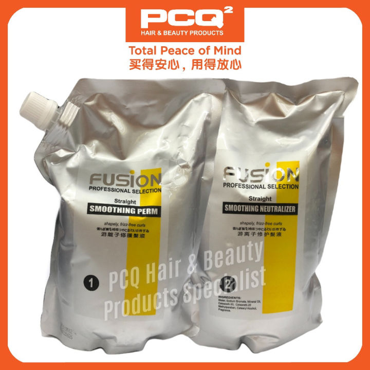Fusion Straight Smoothing Hair Rebounding/Digital Perm & Neutralizer 1000ml