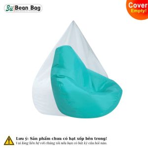 Vỏ lót ghế sofa lười 3II HOME dáng lê vải trượt nước cao cấp dễ vệ sinh bền đẹp phù hợp decor phòng khách phòng ngủ phong cách hiện đại