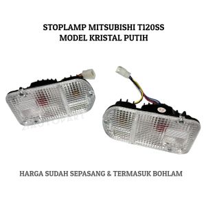 Stoplamp Lampu Belakang Mitsubishi T120SS Model Kristal Putih Harga Sepasang