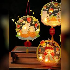 Mid-Autumn Festival Lanterns diy Childrens craft materials creative Mid-Autumn Festival kindergarten gifts portable lanterns for stalls