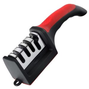 Alat Pengasah Pisau & Gunting Stainless 3in1 Serbaguna Alat Asah Pisau Serbaguna Penajam Pisau Stainless