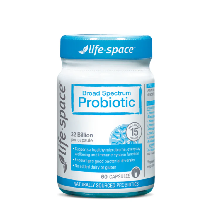 Cai.Beauty Life Space Broad Spectrum Probiotic 60 Capsules LifeSpace