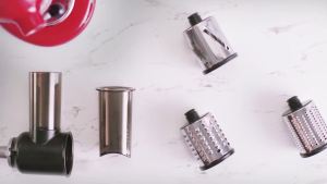 2024 new Slicer/Shredder Attachment for KitchenAid Stand Mixers as Vegetable Chopper Accessory-Salad Maker  Kitchen Meat Grinder