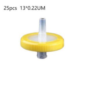 25pcs Syringe Filter 0.22 Um 13mm Syringe Membrane Filter Minisart Filter