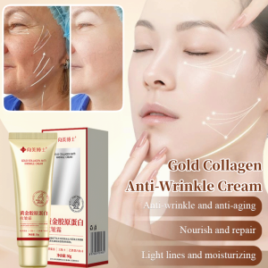 Gold Collagen Anti Wrinkle Cream Light Line Firming Essence Cream All Skin Repair Cream Smooth And Tender Collagen Cream
