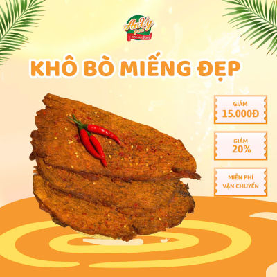 Khô Bò Mềm Nguyên Miếng 500gr, chuẩn Hàng loại 1