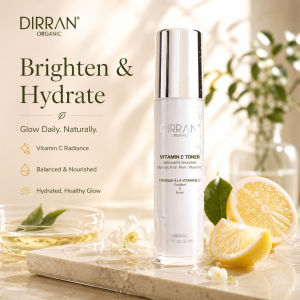 Vitamin C Brightening Facial Toner - Balancing & Pore Refining with Aloe Vera Witch Hazel Tea Tree & Papaya Enzymes | Daily Skincare