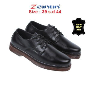 Zeintin - Sepatu Formal Pria Bahan Kulit Sepatu Oxford Pria Sepatu Kantor Pria Terbaru AJ