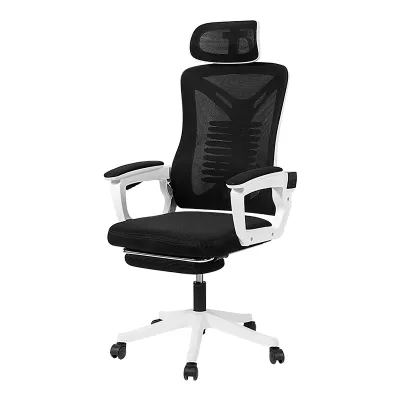 Deli Supervisor Chair Executive Office Chair With Arm Rest Adjustable For Computer Ergonomic Office Chair Mesh Fabric