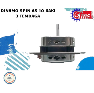 DINAMO SPIN MESIN CUCI AS12 90 WATT GULUNGAN TEMBAGA HIGH QUALITY TINS NO.45