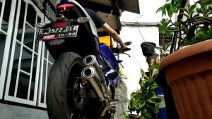 Silencer Akrapovic Megaphone CBR GSX Vixion