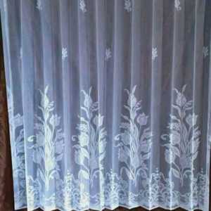 Gorden Vitrace gorden vitrase polos bunga matahari tulip jendela pintu minimalis