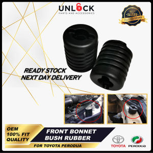 1 Pcs Perodua Myvi Viva Alza Proton Etiga Toyota Front Bonnet Bush Rubber Car Accessories Aksesori Kereta