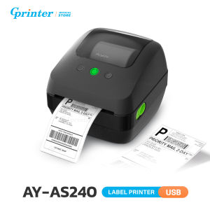 Gprinter เครื่องพิมพ์ฉลากความร้อน AS240 เครื่องพิมพ์ใบปะหน้า บาร์โค้ด ปริ้นเตอร์ Thermal Printer