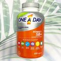 One-A-Day® Women's 50+ Healthy Advantage Multivitamin/Multimineral, Tablets วิตามินและแร่ธาตุรวม 23 ชนิด สำหรับผู้หญิงอายุ 50 อัพ. 