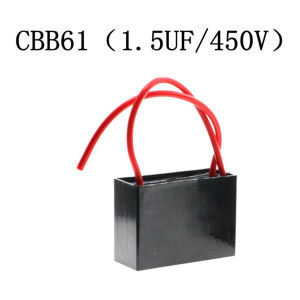 1PC CBB61 1.5uF 1.8uF Electric Fan Capacitor 450V Fan Repair Parts