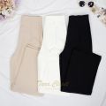 [ส่งเร็วพิเศษ!] PB505 TARA Long pants กางเกงทำงาน ขาบาน เอวสูง ซิปหลัง ทรงคลาสสิค มีไซร์ S M L เนื้อผ้าบาร์บี้ ผ้าดี การันตีคุณภาพ. 