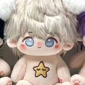 20CM Standing Figures Love and Deepspace Doll with Skeleton Xavier Zayne Rafayel ralayo Sylus Qin Che Shen Xinghui Li Shen Qi Yu Anime Student Game Short Plush Body Idol Star