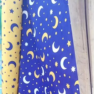 Bahan Kain Polimicro Disperse Microtex Meteran Motif Starmon (05m)