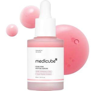 Medicube PDRN Pink Peptide Serum 30ml brightens skin and lightens dark spots