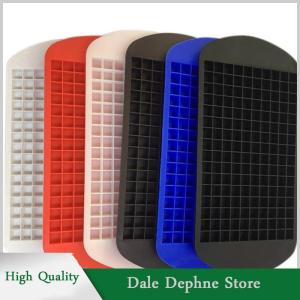[Dale Dephne] Ice Cube Tray 160 Grids 1X1cm Silicone Fruit Cube mold Small Ice Cube