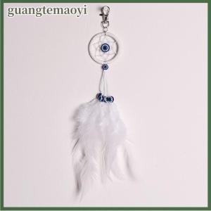 guangtemaoyi Giấc Mơ bắt tường treo mặt dây chuyền tay Dệt Lông trang trí nhà mắt ác giấc mơ bắt mặt dây chuyền Keychain treo trang trí