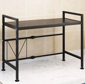 [LOCAL SELLER] Adjustable Extentable Microwave Oven Shelf Extendable Storage rack