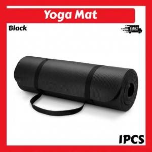 8mm Thick NBR Yoga Mat Extra Large Wide Long Gym Fitness Exercise Mat Anti Slip Dance Workout Pad
