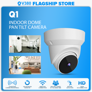 V380 Q1 cctv camera wifi connect to cellphone with voice v380 pro cctv camera wifi connect 360 Rotate PTZ Smart Surveillance 3MP 1080P HD Baby Monitor indoor cctv camera with Two Way Audio IP Security Camera Type-C cable